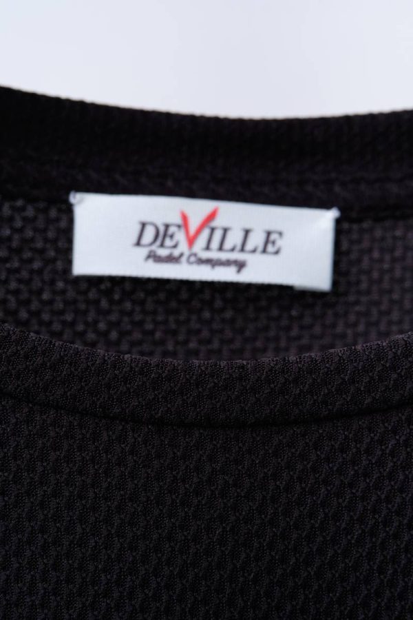 Dettaglio Maglietta T-Shirt Uomo Carbonio - DeVille Padel Company - Firenze
