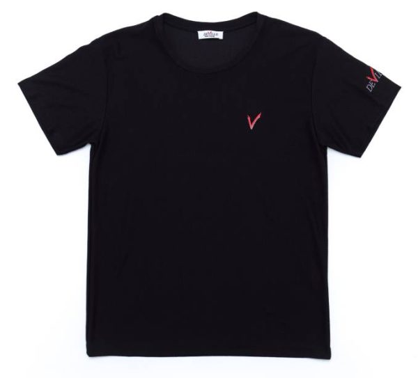 Dettaglio Maglietta T-Shirt Uomo Carbonio - DeVille Padel Company - Firenze